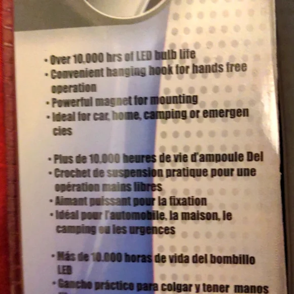 Magnet & Hook LED Flashlight - Picture 2 of 4